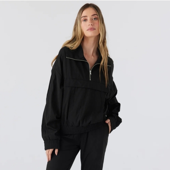 Sol Angeles MIA Women's Black Zip-Up Jacket - Picture 5 of 9